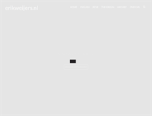 Tablet Screenshot of erikweijers.nl
